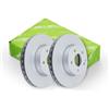 Valeo 2x VALEO Disco freno Anteriore Ø284mm Altezza: 43mm Spessore: 22mm ventilato 673148 Compatibilità con FIAT 500L 351, 352