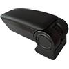 rati Bracciolo centrale per auto con adattatore, bracciolo 3, adatto per Fiat 500L, 2018,