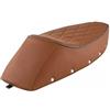 Generico Sella SEDILE sportiva SIP Diamond Marrone adatto per Vespa 125 150 200 PX PE GT SPRINT VBB