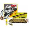 Generico KIT TRASMISSIONE CATENA CORONA PIGNONE DID PREMIUM COMPATIBILE PER HONDA NC 750 DCT S - X 2014