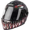 Msport Casco Moto Integrale Omologato ECE con visiera antiappannamento massima protezione e comfort - I-01 XS