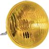 Borrozzino Moto Fanale Anteriore Faro Compatibile con Vespa PX PE 125-150-200 Orig. Siem in Vetro Completo Giallo