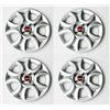 Generico SET 4 COPRICERCHI COPPA RUOTA COPRIRUOTA BORCHIE CERCHIO 15 con scritta Panda Specifiche per Panda modello 312 prodotte dal 2012 in poi - 760/15-14195
