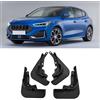 liyananli Kit Completo Parafanghi per Ford Focus MK4 ST ST-LINE 2019 2020 2021 2022 2023-4 Pezzi Anteriore/Posteriore, Paraspruzzi Anti-Fango e Protezione Ruote - Accessori Auto Impermeabili