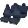 Auto Accessori Lupex Coprisedili Compatibili per Citroen C1 2005-2022 | Kit completo, Made In Italy, Copri poggiatesta anteriori integrato, Policotone, Blu Scuro