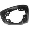 Volkswagen 6R0857601B9B9 - Cornice per specchietto retrovisore interno sinistro, colore: nero satinato