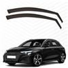 Modifycar - Deflettori compatibili con AUDI A3 Sportback (8Y) dal 2020 in poi - Vetro acrilico resistente - Derivabrisas anteriore fumato per finestrini - Installazione interna - 2 pezzi