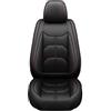 IUKMRT Coprisedili Universali Copri Sedile Auto Per Chery Per OMODA 5 Per Tiggo 5/7/8 PLUS Per Jaecoo J7 Accessori Coprisedile Universale In Pelle PU Auto(Black 1 Seat)