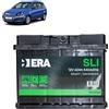 Generico Batteria 60Ah per Opel Zafira B 1.7 CDTI gasolio 2005-2015