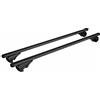 NORDRIVE N15040 Helio Black Rail, Set Completo Barre portatutto in Alluminio - M - Evos RA