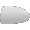 TUTTO PER QUATTRO Vetro Per Lo Specchietto Retrovisore Per Opel Corsa D (2006-2014), Opel Corsa E (2014-), TUTTO PER QUATTRO (Termico, Destro)