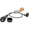 LAPP MOBILITY - Adattatore di Ricarica Universale con Contatto di Protezione, 2,3 kW/10 A, Adatto per Veicoli elettrici Plug-in Ibrido (PHEV), Colore: Nero