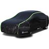 Genuine Telo Copriauto da Esterno 10 Strati, Genuine Copertura Auto Impermeabile Felpato, Telo Copri Auto Impermeabile Antipolvere, Telo Copriauto per Porsche Panamera,Audi A8,Mercedes S-Class,BMW 7 Series