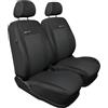 MOTOS Coprisedili universali Copri Sedile Auto per MITSUBISHI Outlander con Sistema Airbag Attivo, Materiale a Tre Strati, Look Elegante, Personalizzazione Perfetta, Applicazione Versatile per Automo