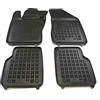 MTM Tappetini Gomma per Jeep Compass (anche Mild-Hybrid) 08.2017- Design a Vaschetta, su Misura con Bordi Rialzati cod. 3D 7693