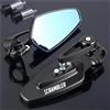 TXDBD Specchietti Retrovisori Per Moto Per Ducati Scrambler 400 800 1100 2014 2015 2016 2017 Specchietto Retrovisore Laterale Per Estremità Manubrio parcheggio specchietto(Colore 3)