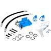 Spare Parts Holland Kit distributore Idraulico ausiliario a 1 o 2 Vie per trattori Ford - Set Completo con Leva, Tubi Flessibili e Accessori di Montaggio