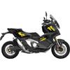 Generico Kit adesivi Compatibili con h onda X-ADV 750 ADV decal grafica completa carene laterali scegli colore -KIT B- Cod. 2137 (025 Giallo)