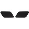 Rynplex Tappo di copertura dell'ugello di spruzzo del lavafari del paraurti anteriore, for BMW, F25 X3 2009 2010 2011 2012 2013 2014 51117212953 51117212954 Tappo per la pulizia dei fari(Black SET)