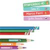 Labelbike - Etichette adesive per la Scuola ed Asilo personalizzate con Nome dei Bambini - Etichette personalizzate con il Nome per Penne, Matite, Pennarelli e altro materiale scolastico