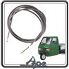 Piaggio TRASMISSIONE FILO CAVO FRIZIONE COMPLETO DI GUAINA PER PIAGGIO APE 703 DIESEL 420 1987-2004 ORIGINALE PIAGGIO 228715