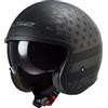 LS2, Casco Moto Jet SPITFIRE BLACK FLAG Matt Black Titanium, M