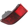 VAAKLM Fanalino Catadiottro Compatibile Con Toyota Per Land Per Cruiser Per Prado 120 2002 2003 2004 2005 2006 2007 2008 2009 Alloggiamento Luce Riflettore Paraurti Posteriore(Left)