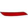 ZHINUAN Riflettore posteriore, adatto for BMW, E84 X1 2013-2015 63147314883 63147314884 Paraurti Luce freno Luce di parcheggio Marcatore riflettente posteriore per veicoli(Right 63147314884)