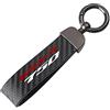 SXHM Per Suz-uki GSXS 750 GSXS750 GSX S 750 GSX S750 Accessori Moto Moto Cordino Portachiavi In fibra Di Carbonio Chiave Moto Portachiavi (Colore : Nero, Size : 1)