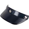 Okiyakusama Visiera per Casco Visiera Coprivisiera Visiera Parasole Protezione per Visiera per Casco a 3 Scatti per Caschi con Parti a 3 Pulsanti, nero