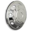 Hansen Styling Parts Copricerchio in acciaio inox da 17,5 - convesso, asse anteriore - con fissaggio ad anello, universalmente adatto a cerchi in acciaio per camion