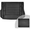 FROGUM ProLine 3D Esclusivo Tappetino Vasca Baule Bagagliaio in gomma perfetto per Land Rover Range Rover Evoque I 2011-2018 | Comodo organizzatore | Bordi più alti