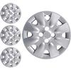 W-Parts SERIE 4 BORCHIE - 4 COPRICERCHI COPPE RUOTA 14 PER NINSSAN MICRA
