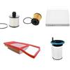 AOQ ORIGINAL QUALITY AOQ - KIT TAGLIANDO 4 FILTRI COMPATIBILE CON FIAT PANDA (312) 1.3 D MULTIJET 1.3 4X4 (Euro 6)