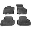 MTM Tappetini Gomma per Volkswagen Golf 7 10.2012-12.2019 Design a Vaschetta, su Misura con Bordi Rialzati cod. 3D 5759