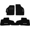 Somer Car Kit Tappetini Auto compatibili con Fiat Punto 188 1999-2010 - posteriore unito | Set Tappeti in Moquette, ricamo Exclusive, Tappeto auto su misura