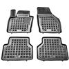 MTM Tappetini Gomma per Audi Q3 I (8U) 2011-06.2018 Design a Vaschetta, su Misura con Bordi Rialzati cod. 3D 5246
