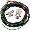 Generico Kit Impianto Elettrico 6 V Realizzato Per Piaggio Ciao 1980-88 con schema + Kit 3 lampadine 6 V