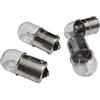 seba.ricambi Kit 4 Pz Lampadina Lampadine 12V 10W Ba 15s Luce Stop Frecce Compatibile con Piaggio Vespa N Fl Fl2 Hp Fl2 Rush Automatica Pk Xl 50 125 / Px 125 150 200 Arcobaleno