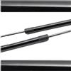 KMVPVGZHCN Per Volvo V70 XC70 Griglia Divisoria Per Bagagliaio Barriera Protettiva Cani Rete Ammortizzatori A Gas Aste Supporto Montanti Pistoncini Cofano Baule Posteriore(Normal black)