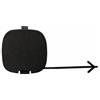 Generico Tappo Copri Gancio Traino Paraurti Posteriore Nero Goffrato Compatibile Per Nemo Modello Dal 01/2008-04/2016 Codice Originale 735460425