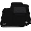 Somer Car Tappetino Auto SOLO LATO GUIDA 1pz compatibile con Honda Civic 2012-2017 - Distanza punti di fissaggio (conducente) 35 cm | 1 tappeto su misura in moquette