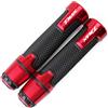 CXEPI moto gomma Impugnatura del manubrio CNC alluminio universale 22mm 7/8 per Yamaha TMAX T-MAX 530 500 TMAX530 SX DX 2014 2015 2016 2017 2018,TMAX 560 2020