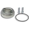 BRIXIAMOTO MALOSSI 2513158BA Fondello Posteriore in Alluminio per Marmitta, Compatibile con Vari Modelli Moto