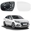 Polcar Vetro Specchietto per Hyundai I20,Riscaldabile,dal 2014,87611C8030,87621C8010 (DESTRO)