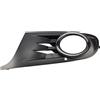 EASYSHOP24H Griglia Paraurti Anteriore Sx Per Golf 6 MK6 VI da 2008 a 2012 Cornice Mostrina Inferiore Copertura Fendinebbia Sinistro Con Anello Cromato