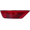 FREERAY fanale posteriore Auto Paraurti Posteriore Coda Freno di Stazionamento Luce di Riscaldamento Segnale Riflettore Lampada Per Ford Per Kuga Per Fuga 2013-2018 2019(Color:1pc Right)