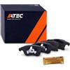 ATEC Germany Set di pastiglie freno asse anteriore, pastiglie freno anteriori, 4 pezzi, compatibile con FORD GALAXY III (CK), MONDEO 5 (CE) (CD) (CF), S-MAX (CJ, WA6)