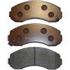 JAPANPARTS JPPA-K18AF Pastiglie Past Freno K2500 03> Ant