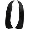 Aramox 2 Pezzi Nero Lucido Paraurti Posteriore Spoiler Alette Diffusore Posteriore di Ricambio per Classe GLA X156 GLA200 260 GLA45 AMG‑Line 2013‑2019
